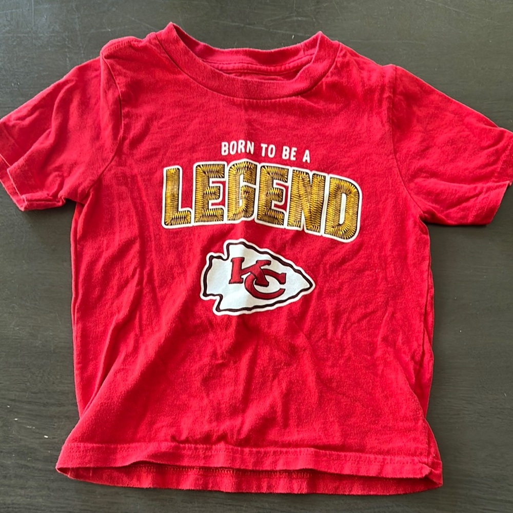 NFL Red Kansas City Chiefs Short Sleeve Tee